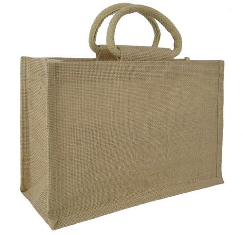 Natural jute gift - natural, bag