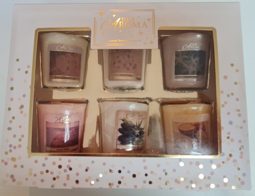 Scented candles pack - 6,