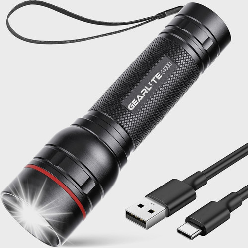 Rechargeable led torch - rechargeable,