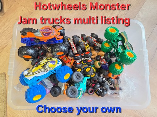 Used hot wheels - wheels, monster