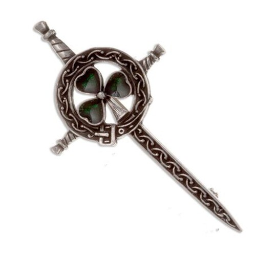 Miracle shamrock sword brooch - miracle,