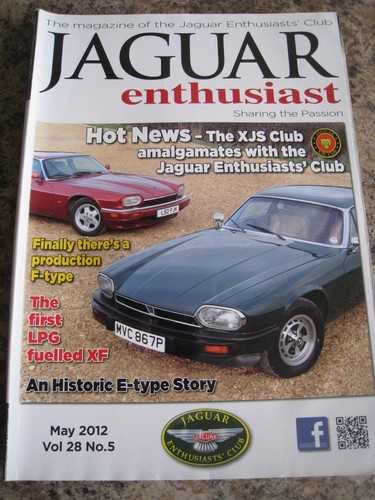 Jaguar enthusiast may 2012 - 2012, lpg