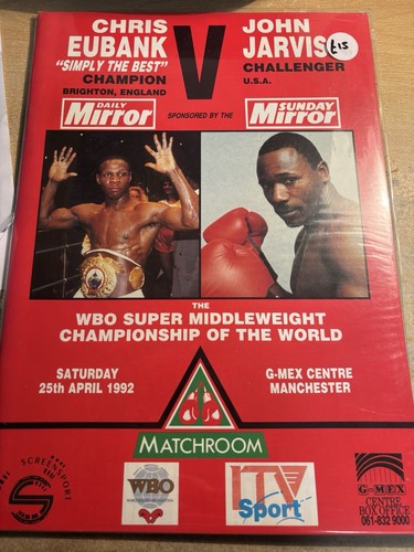 Boxing program chris eubank - boxing,