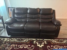 Dark Brown Faux Leather