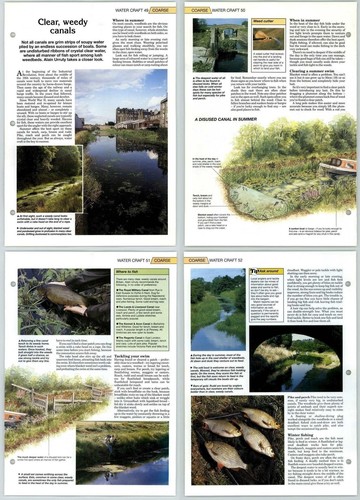 Clear weedy canals coarse - clear,,