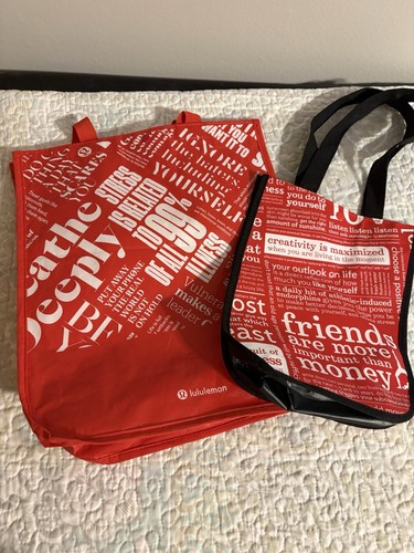 Lululemon reusable shopping - lululemon,