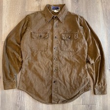 VTG 1970's Patagonia Heavy Cotton Button Up Workwear Medium 1st Tag Rare