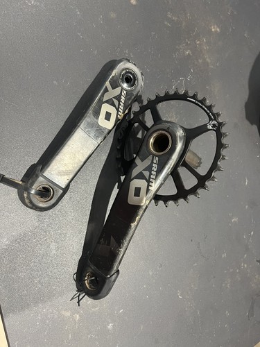 Sram carbon crankset - carbon, /