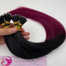 Nano Ring Tip Remy Human Hair Extensions Halo Hair Extensions Double Drawn 1G
