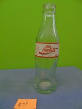 Coca Cola Diet empty glass bottle UK 180ml  #35