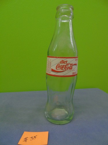 Coca cola diet empty glass - cola,