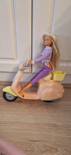 Barbie pink scooter - barbie, with