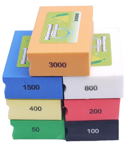 Diamond hand polishing pads - polishing,