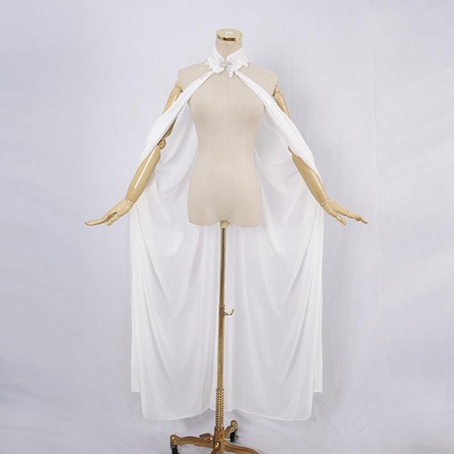 Women chiffon neck cloak cape - women,