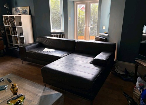 Ikea brown leather - brown,