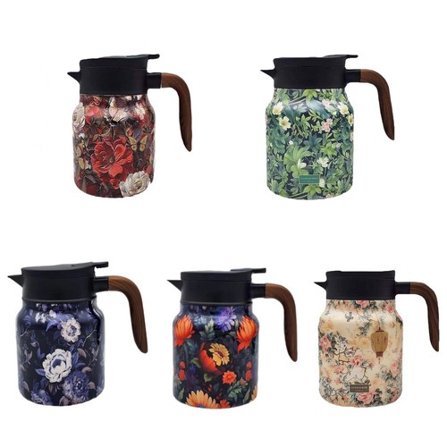 Vacuum kettle vintage floral - kettle, s