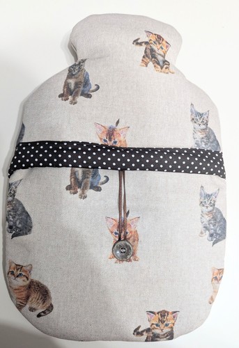 Cat kitten design - cotton, linen