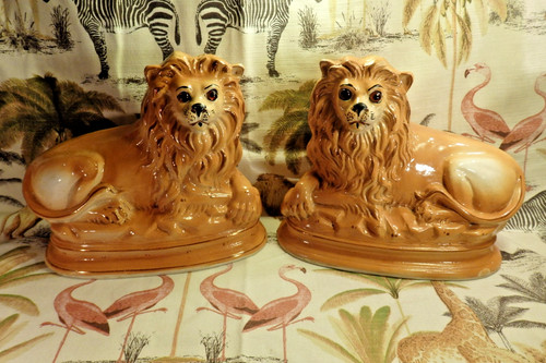 Rare pair antique - a, of