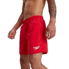 SPEEDO MENS RED SWIM SHORTS