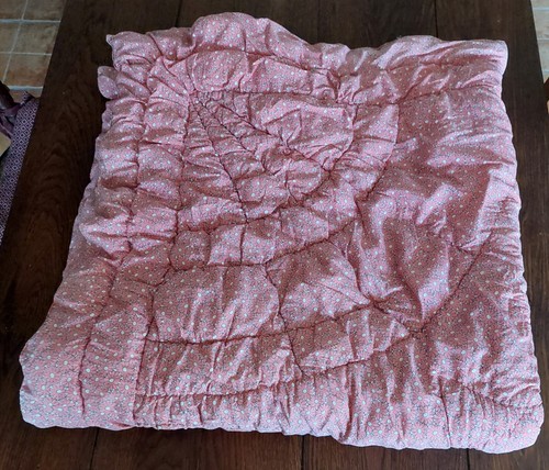 Vintage cotton pink floral - cotton,