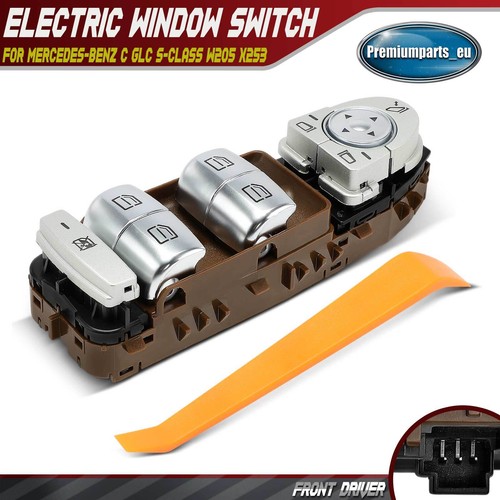 Electric window switch - window, front