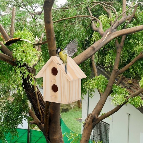 Pcs wooden bird nest - bird,