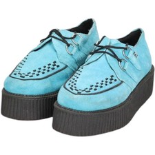 TUK Suede Platform Creeper Shoes, Size 8 Men's 26.0cm