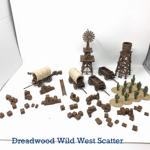 Dreadwood wild west town - a,