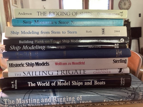 Books model ship building - :,
