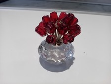 Swarovski Vase of Roses 2002