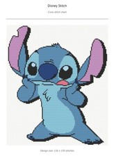 Printed Disney Stitch cross
