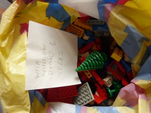 1kg bag assorted lego - bag,