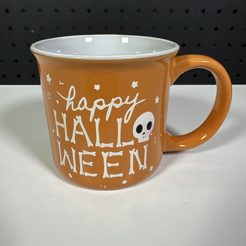 Happy halloween skeleton mug - happy,