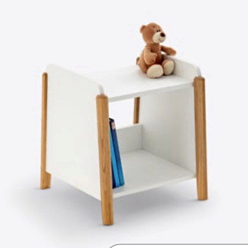 Oak legs white wood bedside - legs,