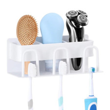 Wall Mounted Toothbrush Holder