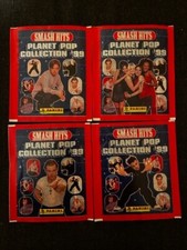 4 PACKS COVERS DIFFERENT VERSION PANINI SMASH HITS PLANET POP 1999 RARE