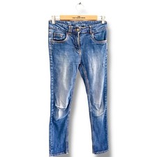 Ladies Blue Stretch Denim