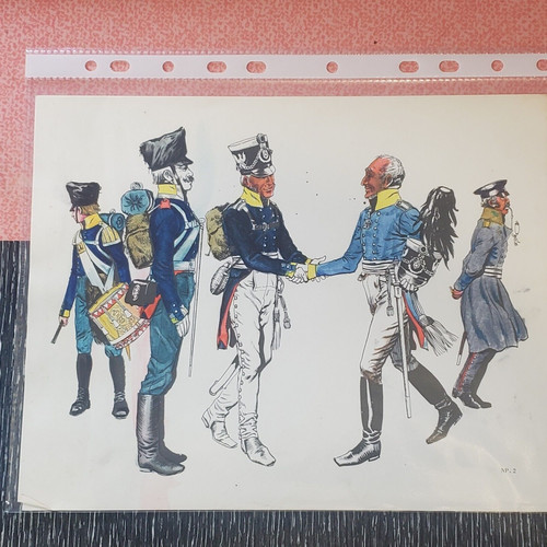Hinton hunt prints - hinton, militaire