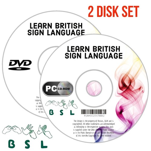 Disk set british sign - disk,