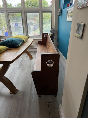 Church pew bench - bench, seat