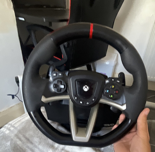 Wired racing wheel - wired, pedals