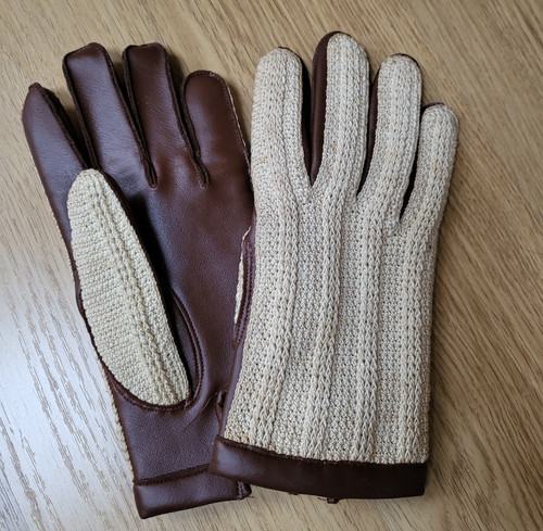 Vintage driving gloves - vintage, faux