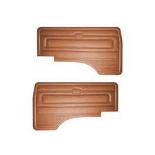 Door Card Set, Cab Doors, Plain, Tobacco Vinyl VW T25 AC898237 Good Quality