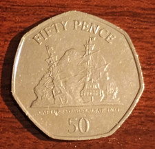 2009 50p coin - Capture of