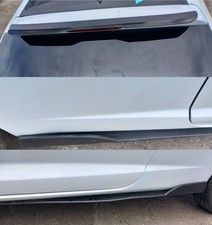 SEAT IBIZA CUPRA 2015 ROOF SPOILER SIDE SKIRTS TRIMS BALCK