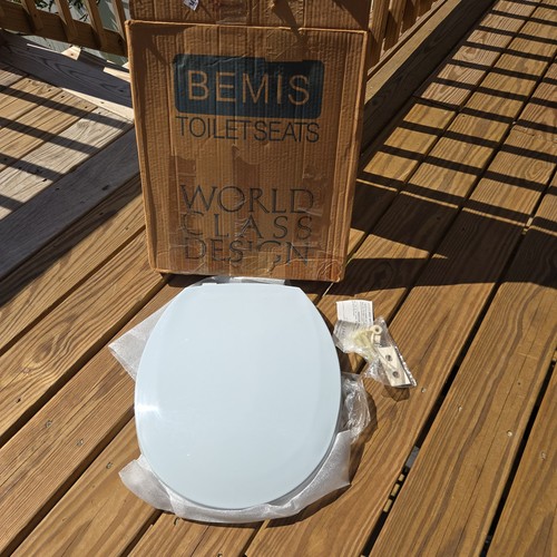 Nos vintage bemis toilet seat - bemis,