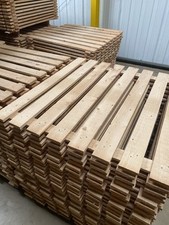 SLAT TIMBER DECK (1200MM DEPTH) 1200MM X 1200MM PALLET RACKING | Shelving, Mezz