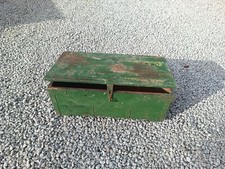 Vintage Wooden Tool Chest Box Trunk toolbox Large Craftsman Made