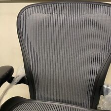 Damaged Herman Miller Aeron - Carbon Mesh - Fully Loaded - MK2 - Size B