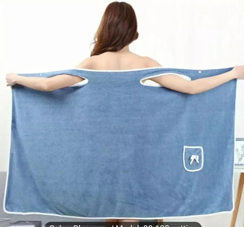 Bath wrap towel bathrobe - bath,